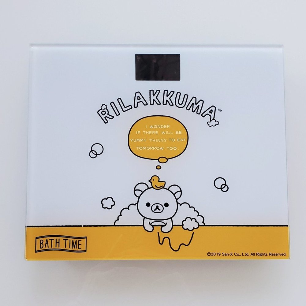 Rilakkuma - 10" Digital Weight Scale - Yellow (No Battery Included)